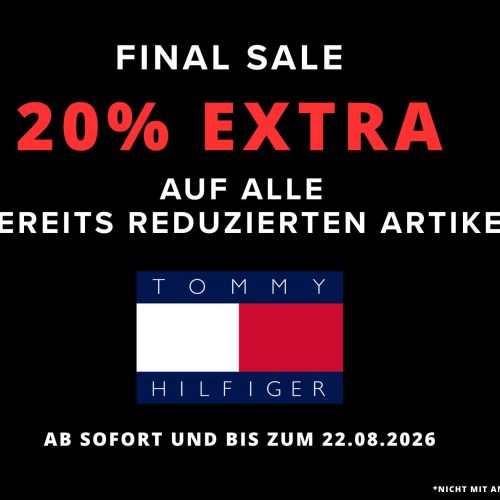 20% Extra Tommy Hilfiger